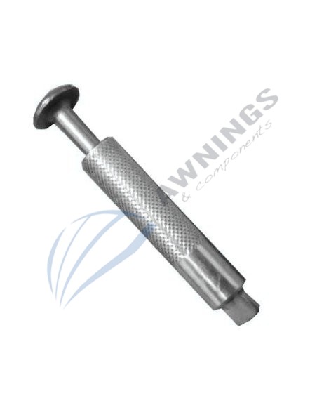 Piton retractable  pour fixer bache piscine