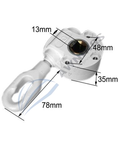 Arganello per tende da sole