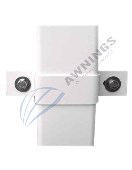 Brida o garra frontal para perfil 80x40