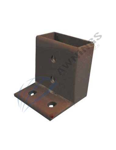 Terminal for structural leg 80x40, 4 connections