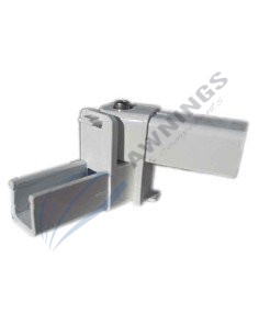 L-bracket hinged 90 degrees