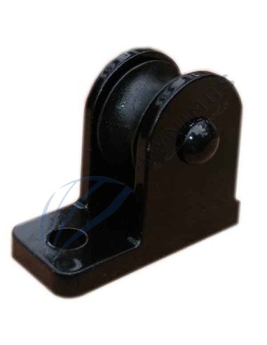 1 Single pulley or sheave, aluminium