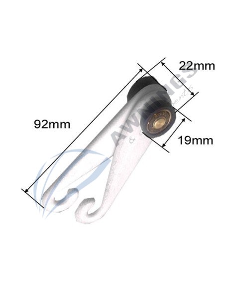1 movable pulley with bearing