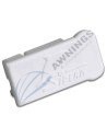 1 Capuchon ou couvercle en plastique blanc, couverture plate visible de la marque SIPLAN