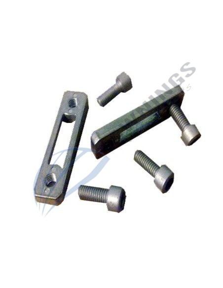 1 jgo de regletas con tornillos