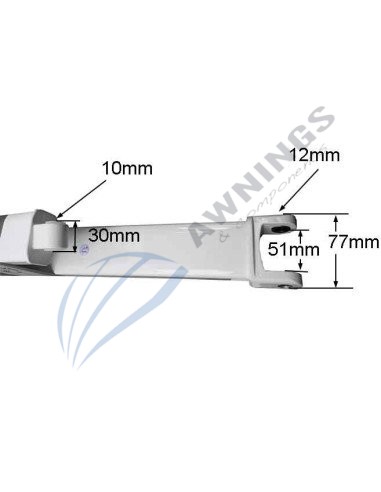 1 SET OF ARTICULATED ARMS