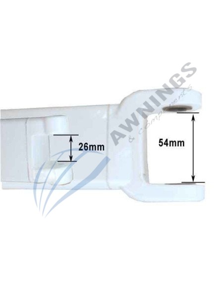 1 SET DI BRACCI ARTICOLATI PER TENDA DA SOLE