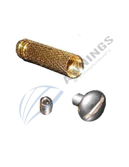 Screw  for awnings swimming pools