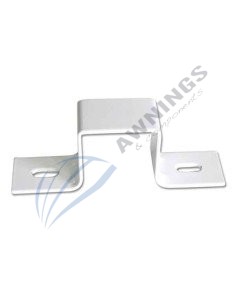 1 support de fixation avant pour profilé 80x40, pour store plat.