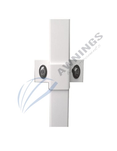 1 front fixing bracket for 80x40 profile, for flat awning.ng.