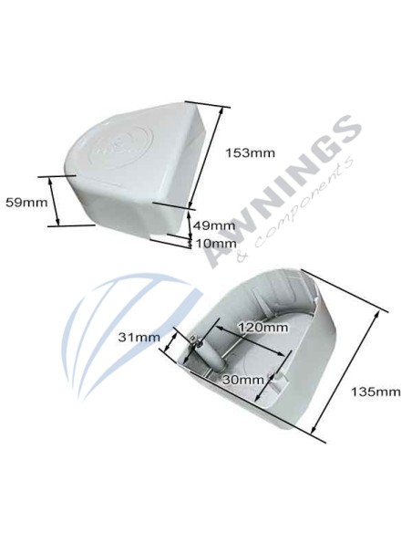 Llaza Storbox 250 aluminium box cover set