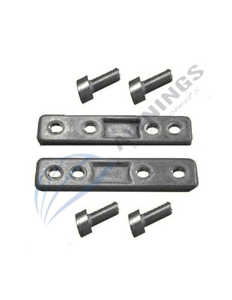 1 conjunto de parafusos métricos de 6mm