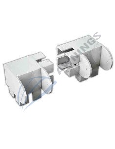 1 Set of angle brackets for profiles 125x125