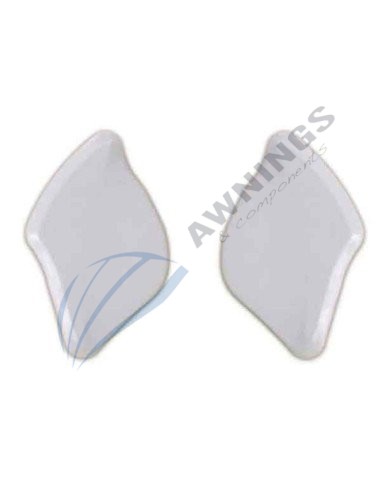 1 Plastic cover cap in White delfin 75