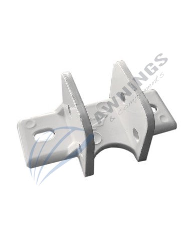 Support for flat awning guide with structure 65x35
