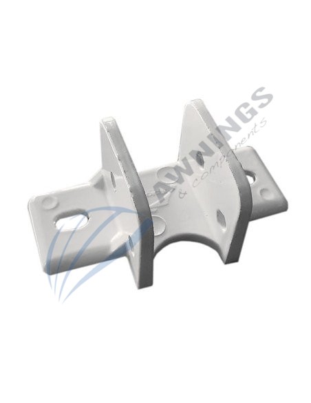 Support for flat awning guide with structure 65x35
