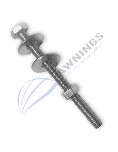 Tornillo de acero inoxidable completo M6x70 Docril 1 - Awnings Components 