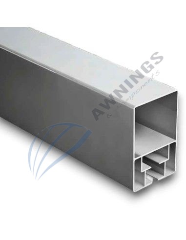 1 Perfil Guía de 125x80 de aluminio 5.85m [product.brand] 1 - Awnings Components 