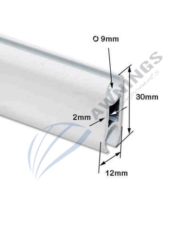 5.85 m de Perfil intermedio para toldo con ventana [product.brand] 2 - Awnings Components 