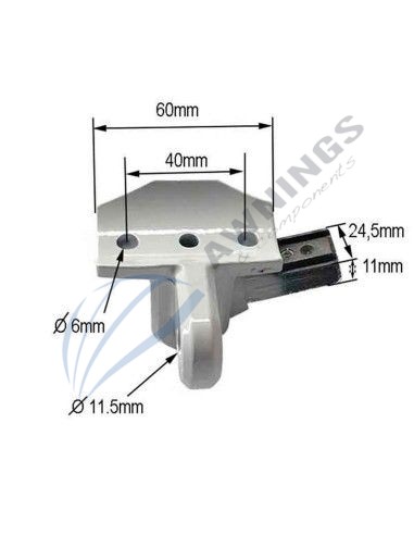 1 juego de terminales para brazos stor [product.brand] 2 - Awnings Components 