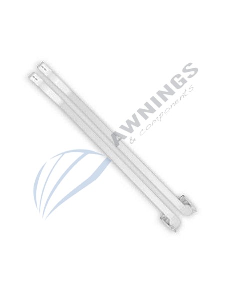Paire de bras droit avec ressort pour store à l'italienne.EN SEMITENSION 1.20 m Siplan 1 - Awnings Components 