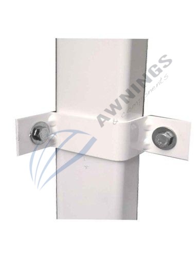 Brida o garra en esquina para perfil 80x40 Gaviota Simbac 3 - Awnings Components 
