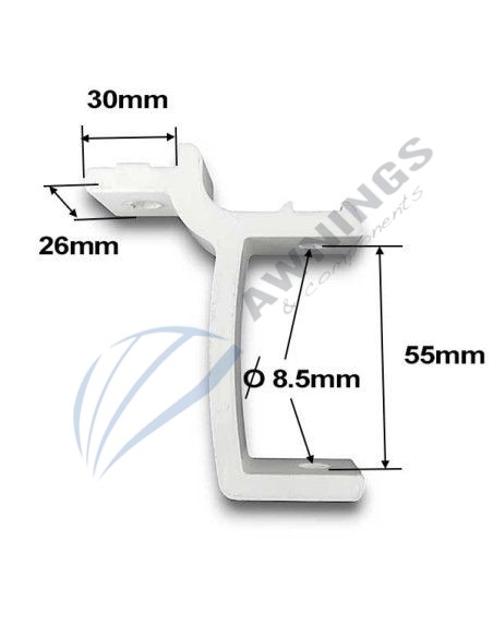 Kopie von Mitjavila unterer Abschluss für Markisenarme Mitjavila 2 - Awnings Components 