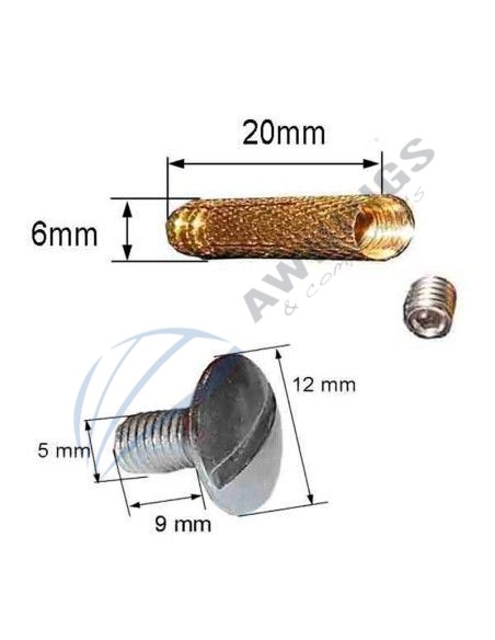 1 Piton douille inox 5mm [product.brand] 2 - Awnings Components 