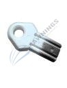 1 Terminal delantero para brazo de baranda [product.brand] 1 - Awnings Components 