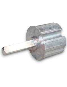 Metalic end cap square drive to awning at  tube 70mm