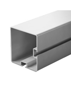 1 Profil von 5.85 m Aluminium-Schlitzbalken 90x96Perfil...