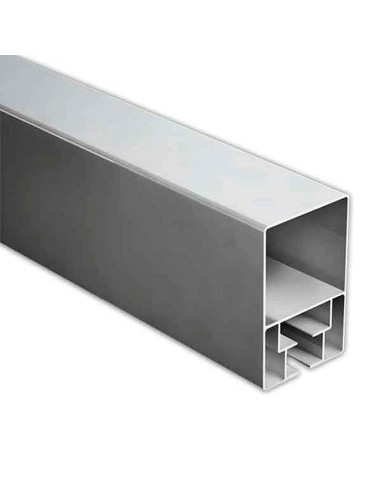 1 Aluminium-Führungsprofil 125x80 5,85m