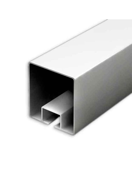 1 Perfil Guía de 90x96 de aluminio 5.85 m