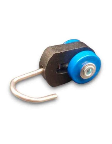 1 Polea móvil con gancho de acero inox....