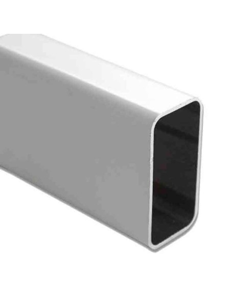 4 m de Perfil de aluminio toldo plano 80x40