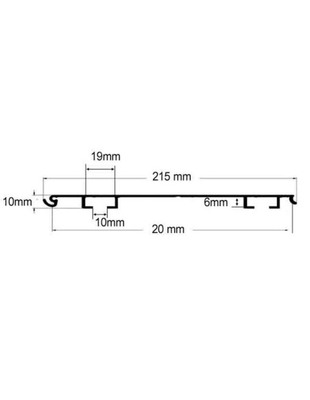 4 m di tetto modulare per tende da sole piatte