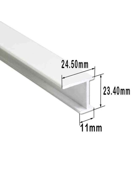 1 m Binario di guida della tenda