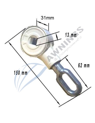 Awning gearbox Ta1/3 MITJAVILA Mitjavila 3 - Awnings Components 