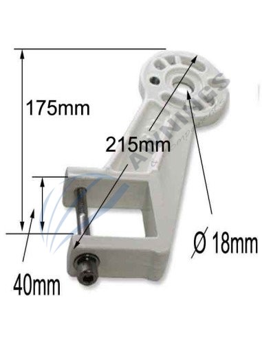 Monoblock awning support Mitjavila 2 - Awnings Components 